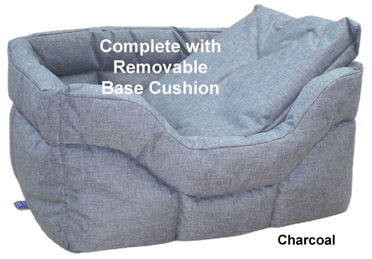 P&L Country Dog Heavy Duty Rectangular Drop Fronted Waterproof Softee Dog Beds