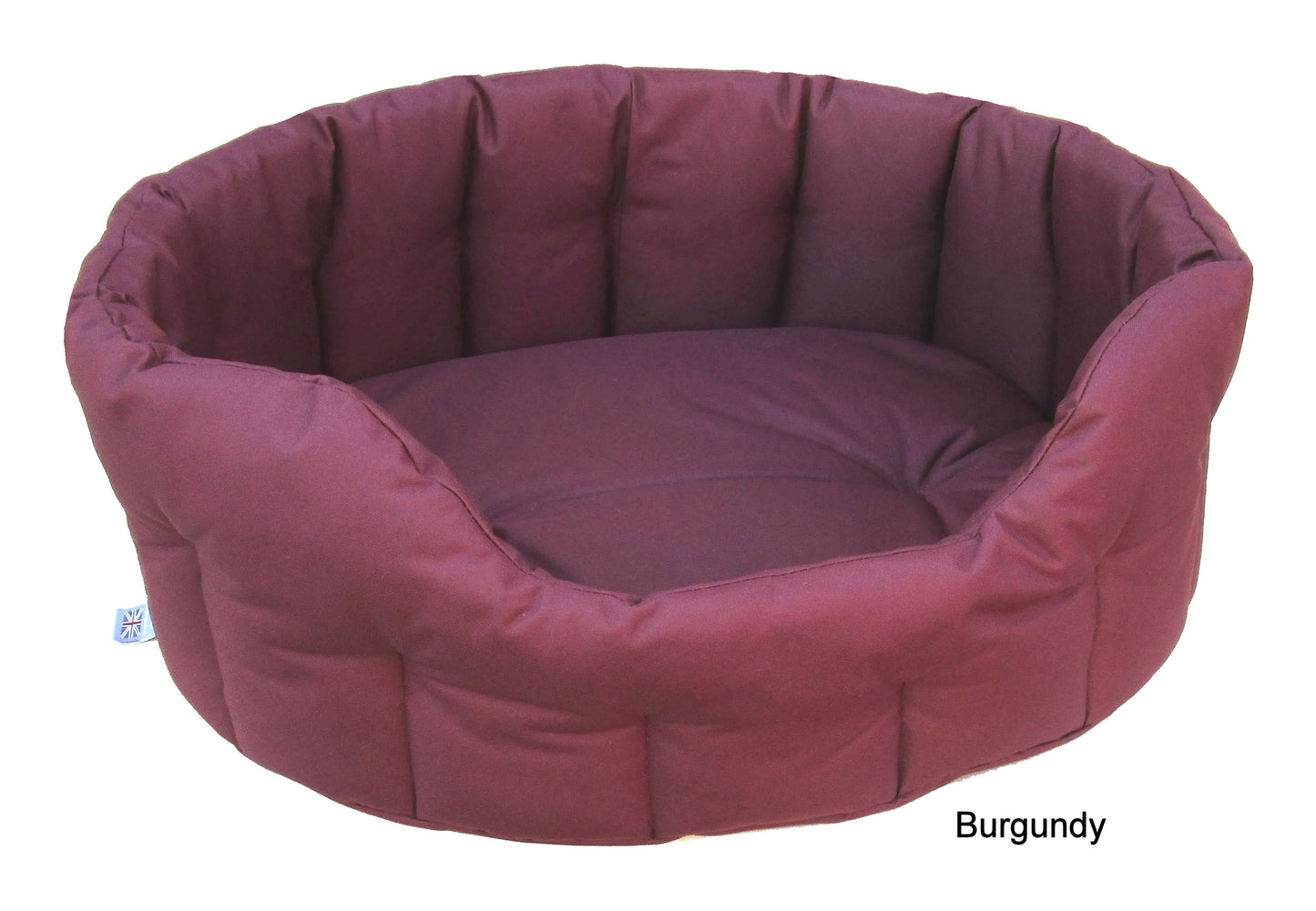 P&L Country Dog Heavy Duty Oval Drop Fronted Waterproof Softee Dog Beds