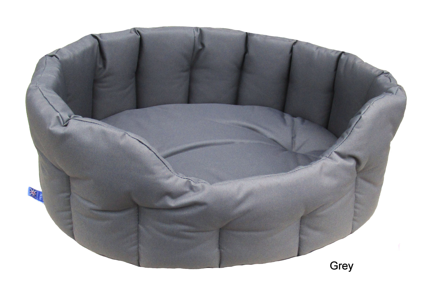 P&L Country Dog Heavy Duty Oval Drop Fronted Waterproof  Softee Dog Beds