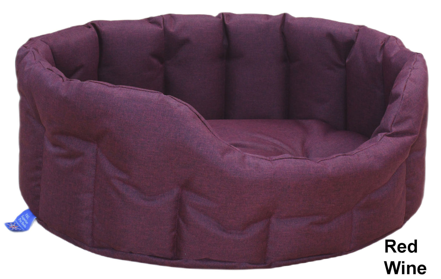 P&L Country Dog Heavy Duty Oval Drop Fronted Waterproof Softee Dog Beds