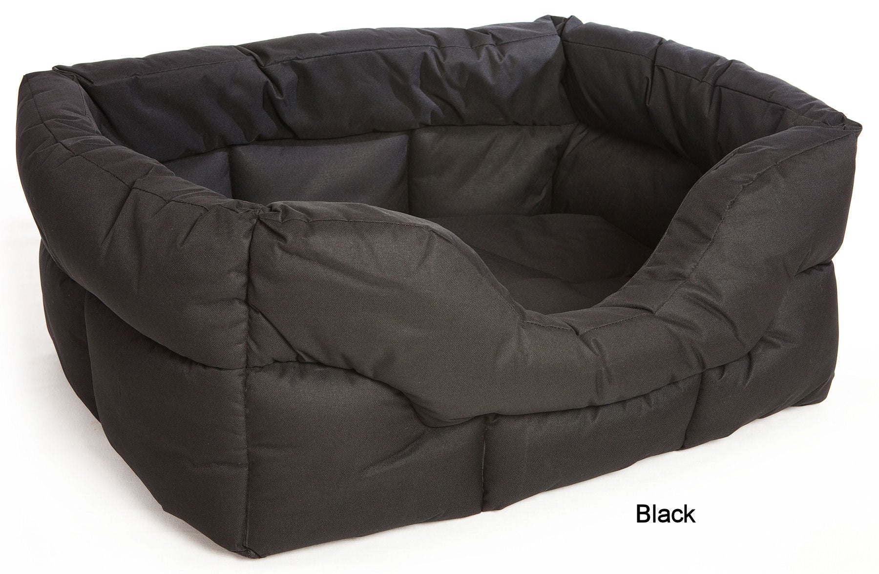 Black dog bed best sale