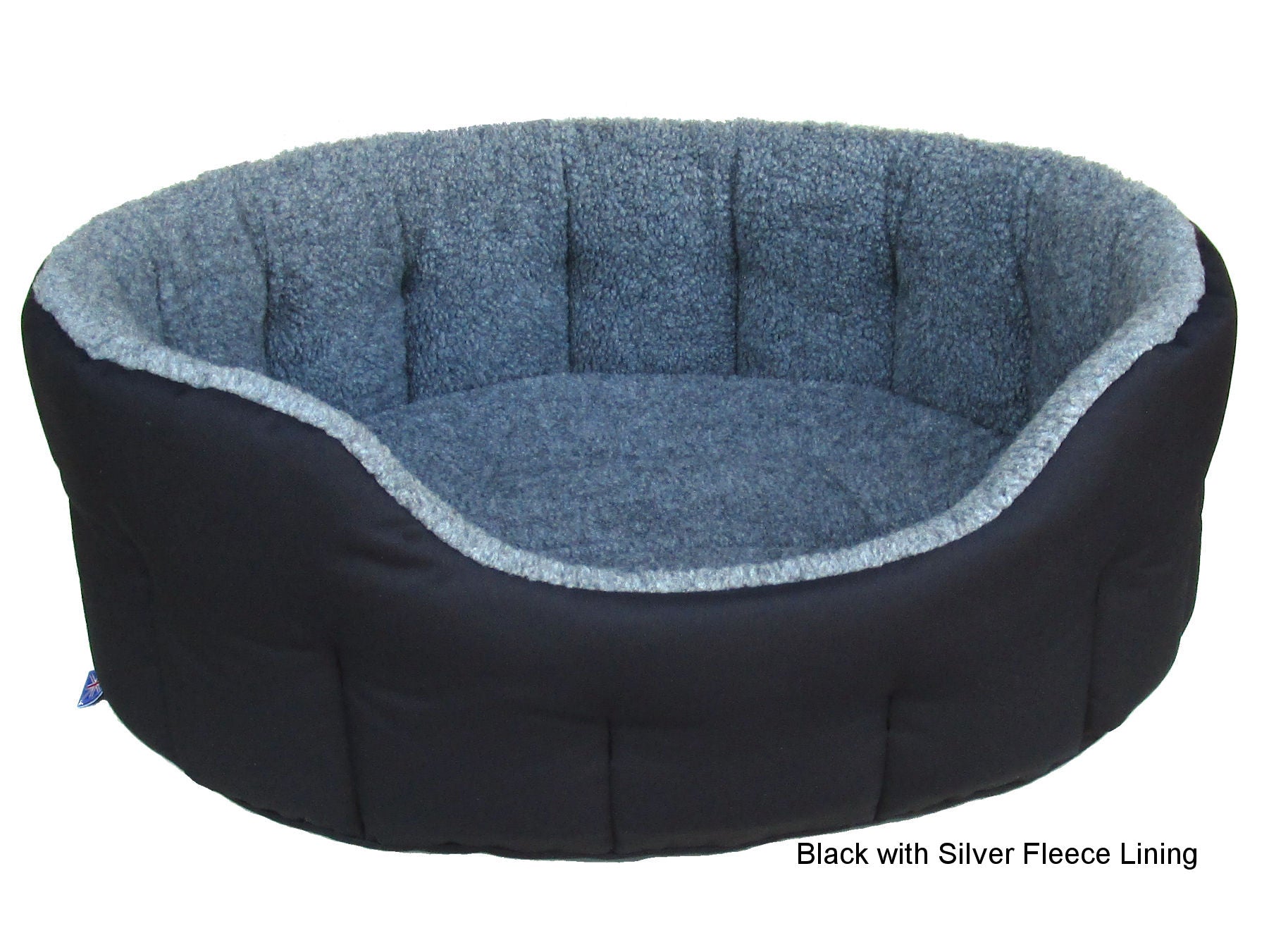 Oval bolster 2025 dog bed