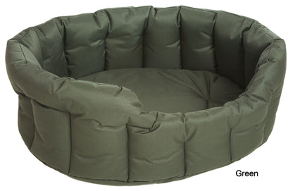 P&L Country Dog Heavy Duty Oval Drop Fronted Waterproof  Softee Dog Beds
